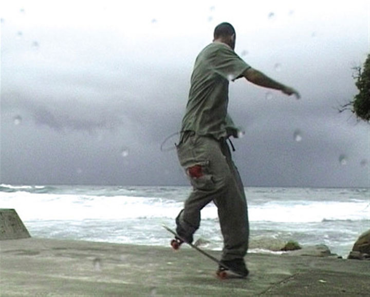 Shaun Gladwell: Storm Sequence image captured from video by shaun gladwell's storm sequence